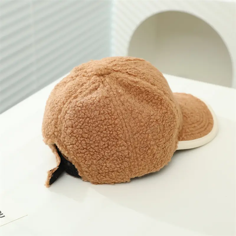 Alphabet Children's Embroidered Lamb Wool Caps — feature 13