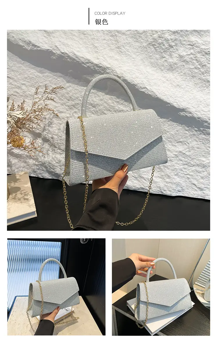 Women's Diamond Square Shoulder Bag 2024 Autumn — feature 12