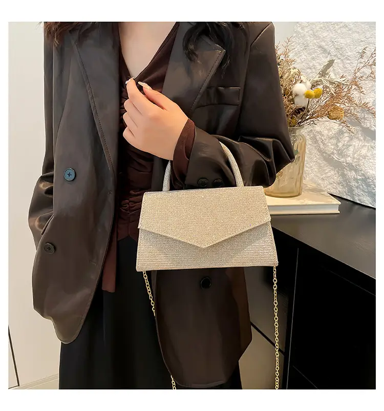 Women's Diamond Square Shoulder Bag 2024 Autumn — feature 15