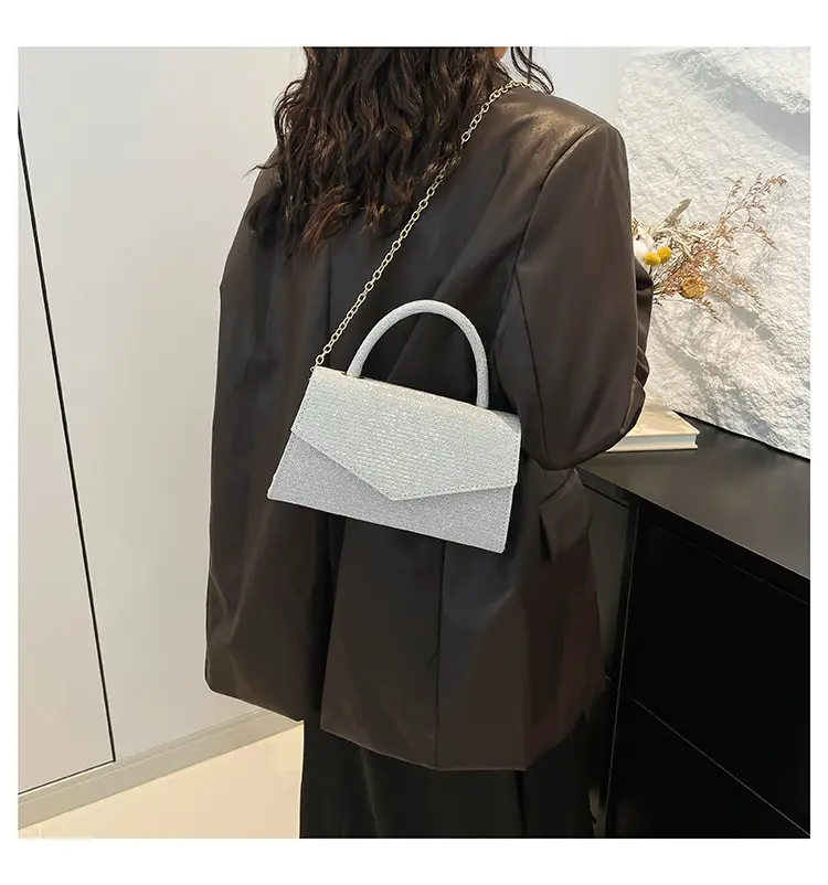 Women's Diamond Square Shoulder Bag 2024 Autumn — feature 26
