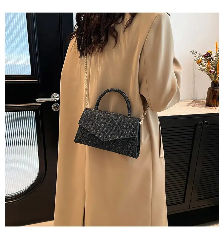 Women's Diamond Square Shoulder Bag 2024 Autumn — feature 31