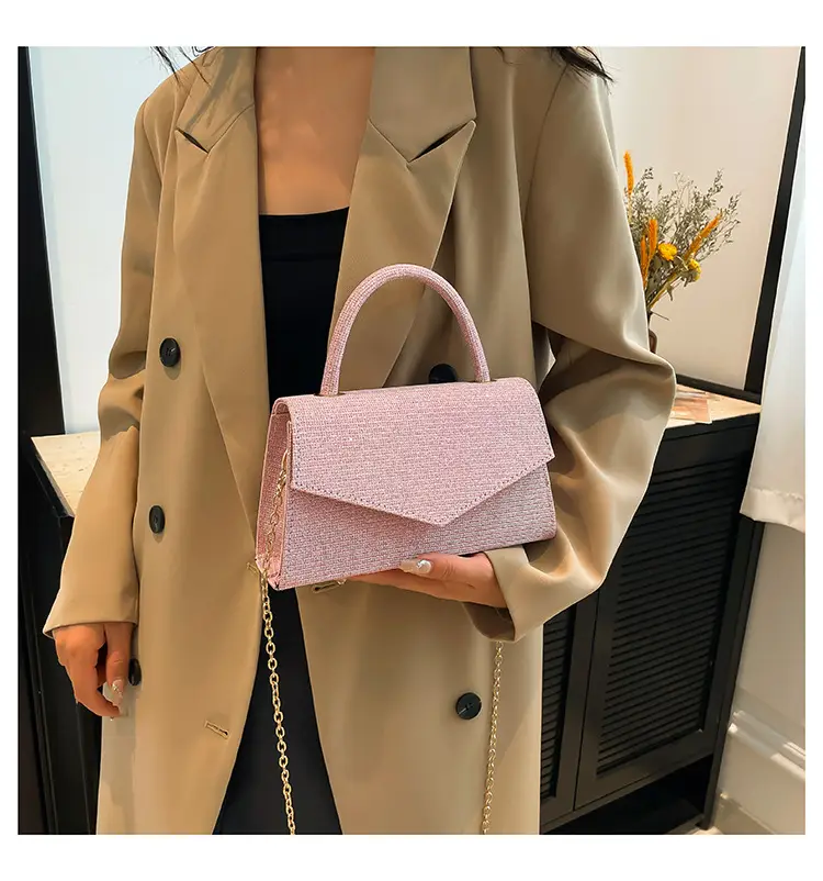 Women's Diamond Square Shoulder Bag 2024 Autumn — feature 34