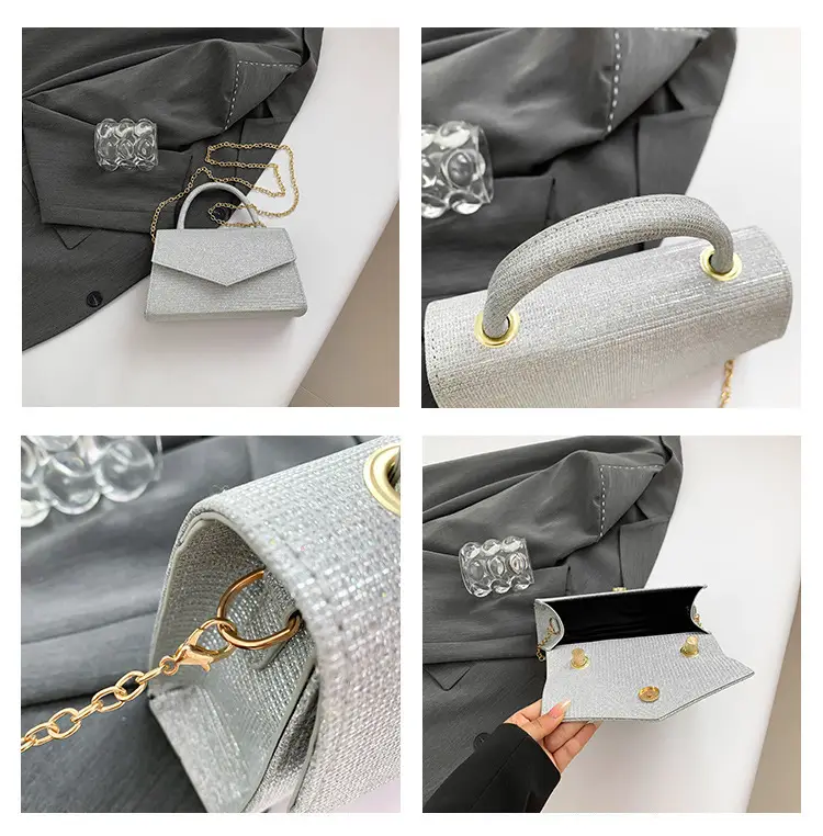 Women's Diamond Square Shoulder Bag 2024 Autumn — feature 9