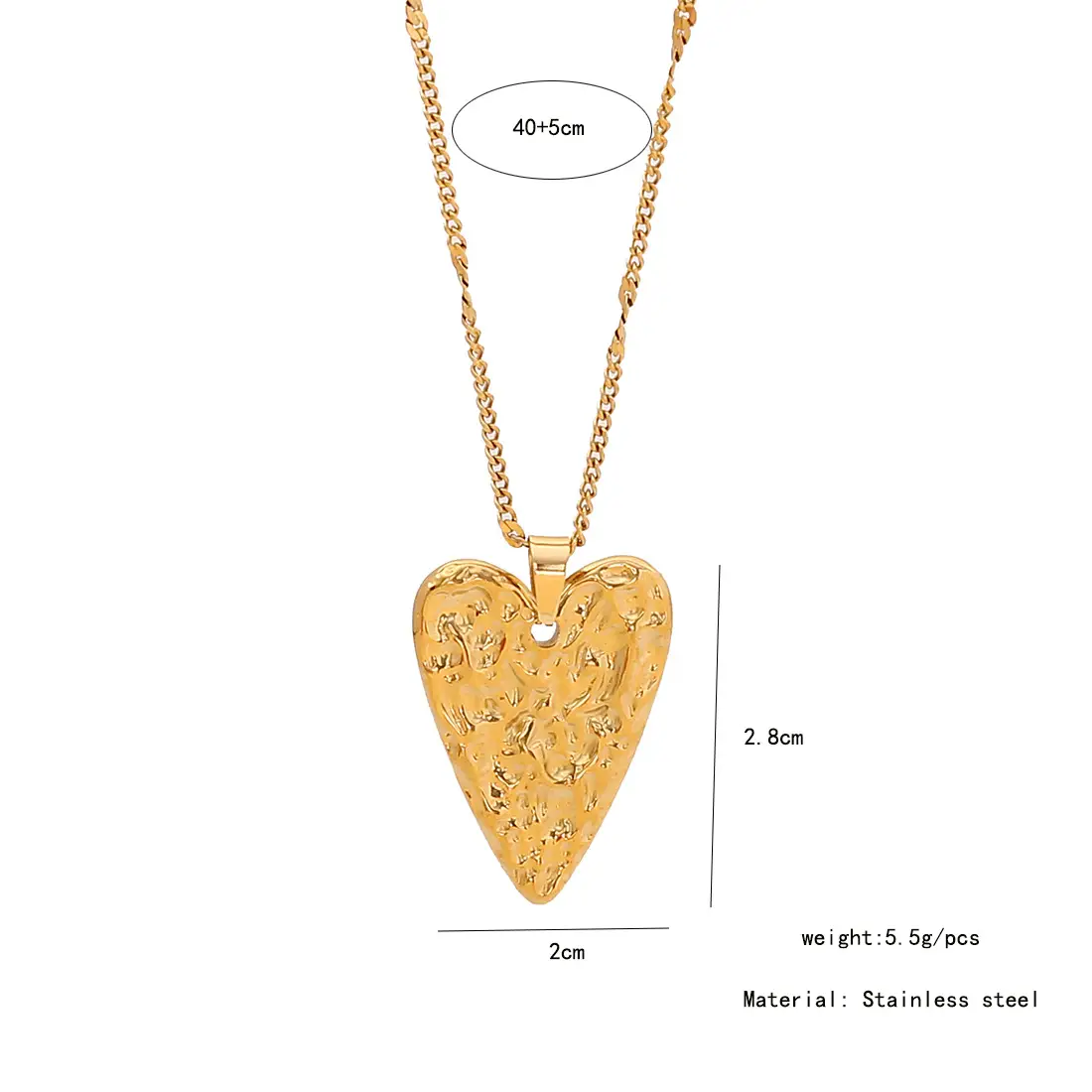 Stainless Steel Butterfly Sun Love Necklace Set — feature 9