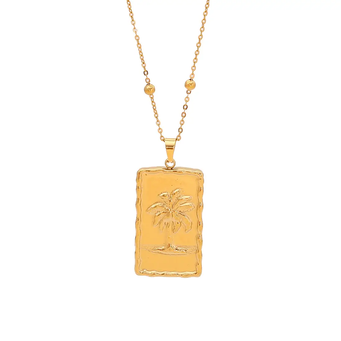 Stainless Steel Butterfly Sun Love Necklace Set - Image 6