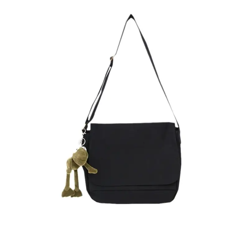 Black Crossbody Bag for Women with Tassel - Image 7