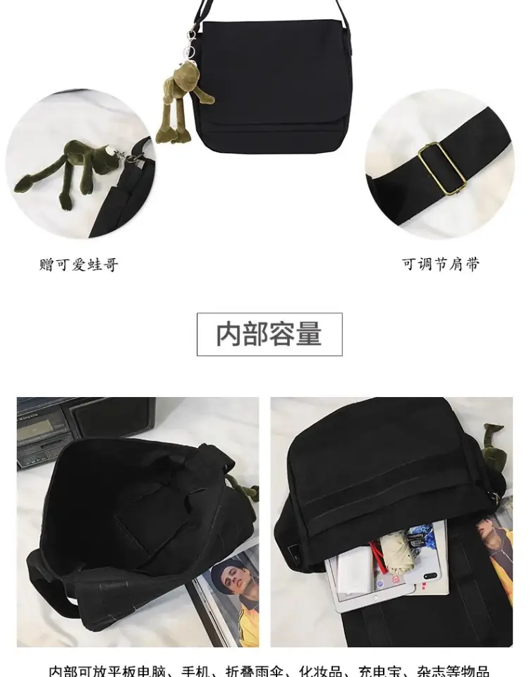 Black Crossbody Bag for Women with Tassel — feature 5