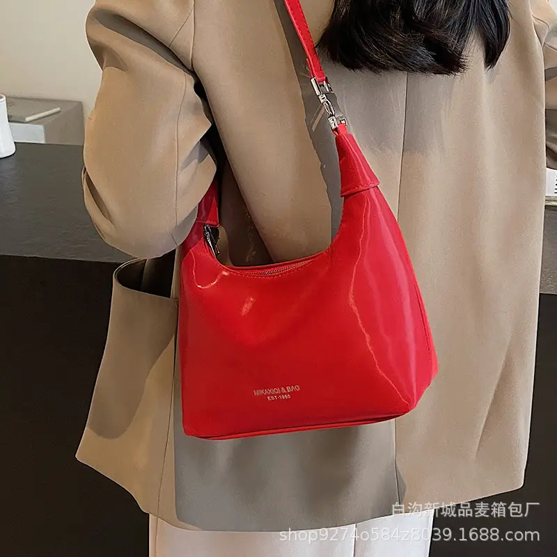 Korean Style Black Shoulder Crossbody Bag 2026 - Image 7