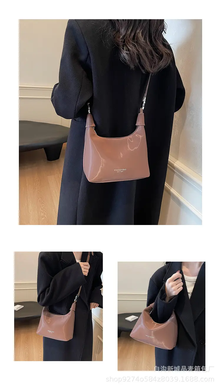 Korean Style Black Shoulder Crossbody Bag 2026 — feature 8