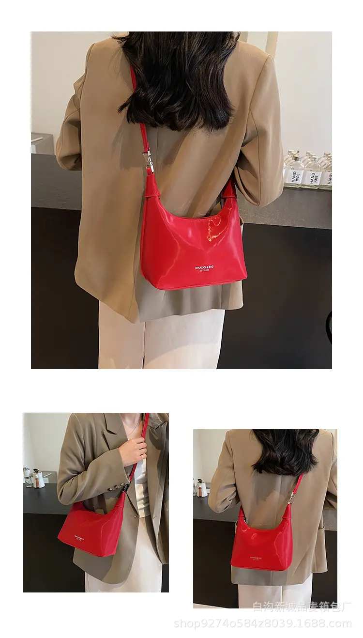 Korean Style Black Shoulder Crossbody Bag 2026 — feature 9