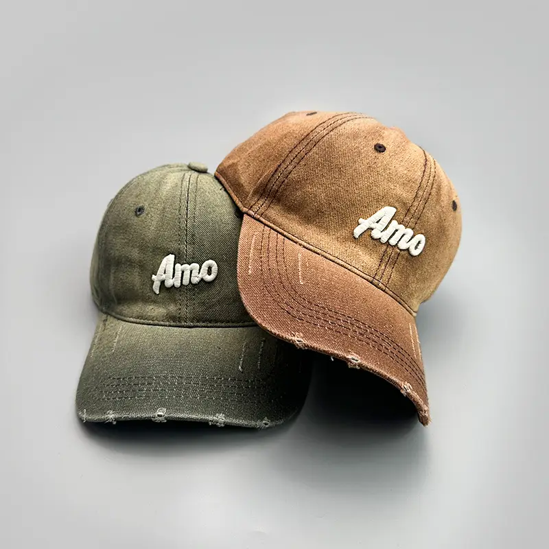 Men's New Glitter Amo Embroidered Baseball Cap - Image 9