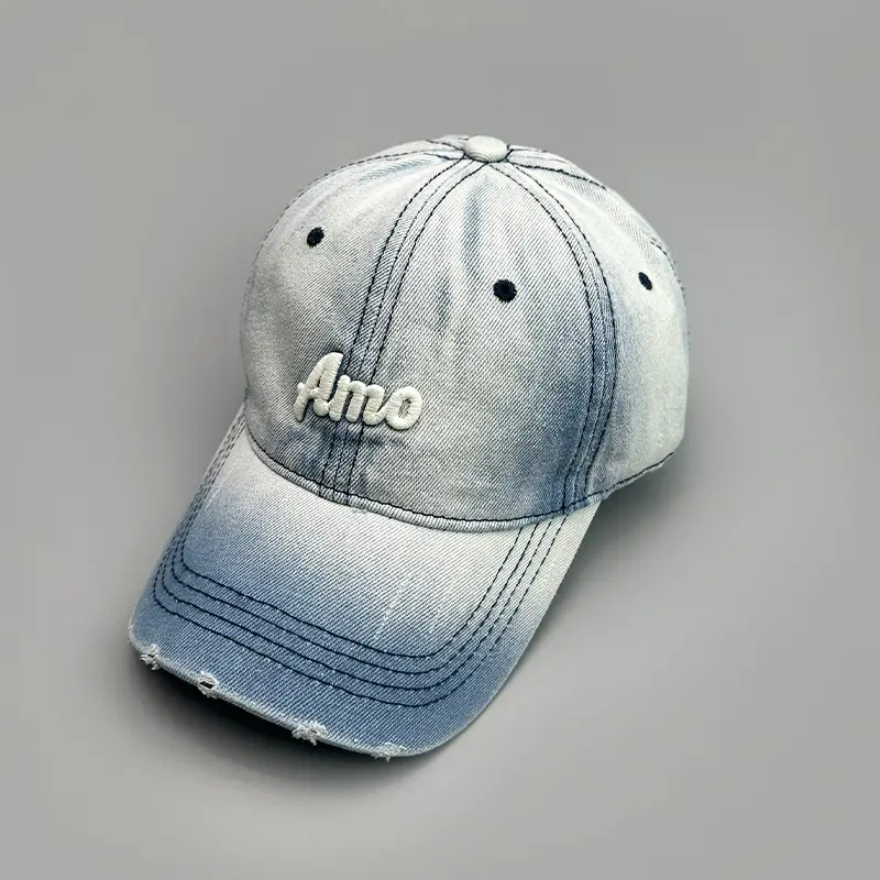 Men's New Glitter Amo Embroidered Baseball Cap - Image 3