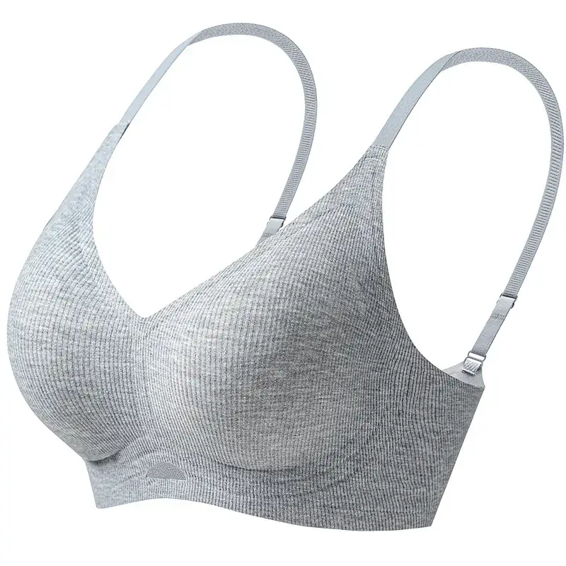 Autumn Winter Jelly Soft Non Steel Cup Bra Women - Image 9