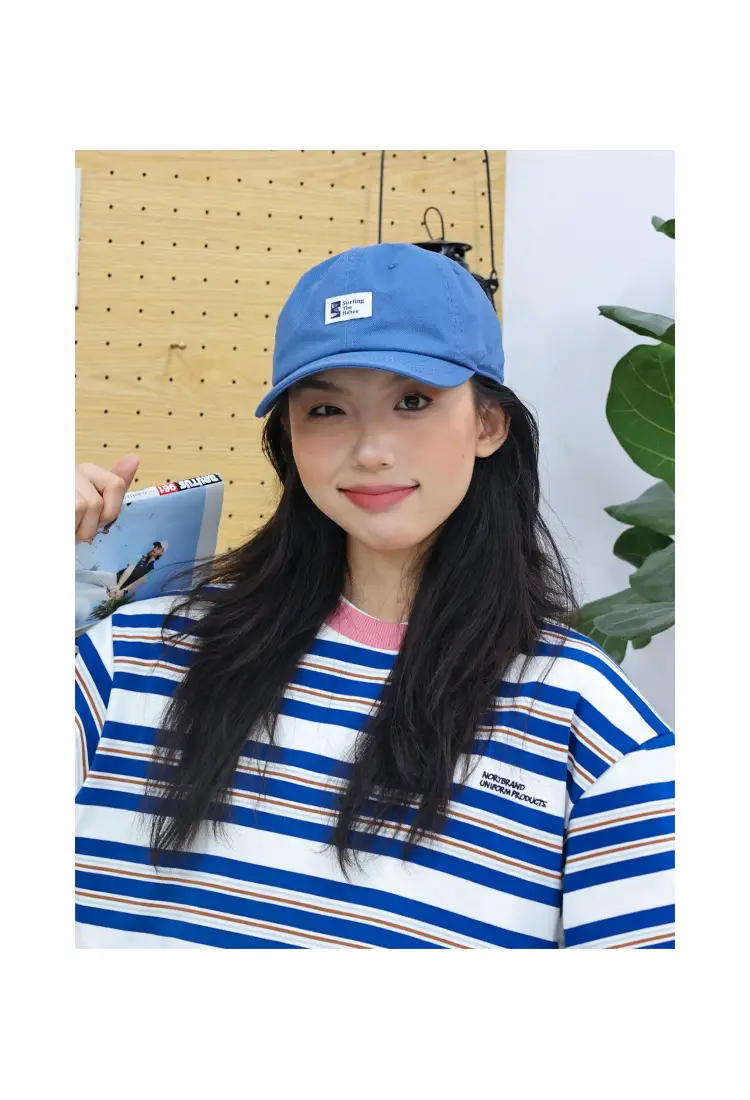 New Spring & Autumn Korean Style Blue Baseball Cap — feature 2