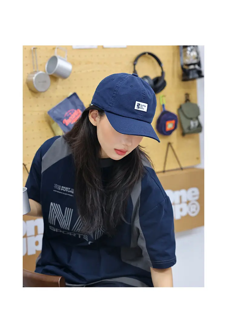 New Spring & Autumn Korean Style Blue Baseball Cap — feature 6