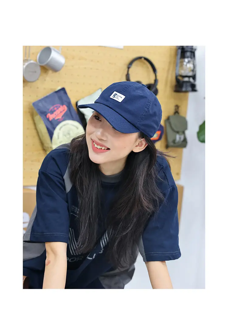 New Spring & Autumn Korean Style Blue Baseball Cap — feature 7
