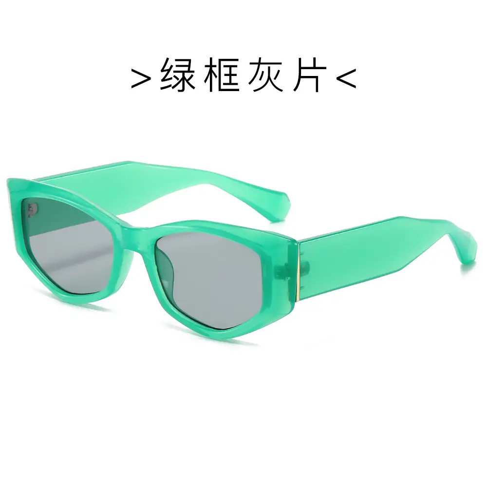 Cat-Eye Sunglasses for Women Pink Leopard Print - Image 3