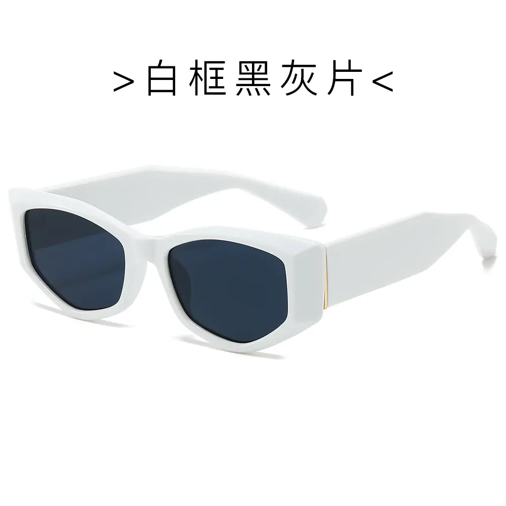 Cat-Eye Sunglasses for Women Pink Leopard Print - Image 7