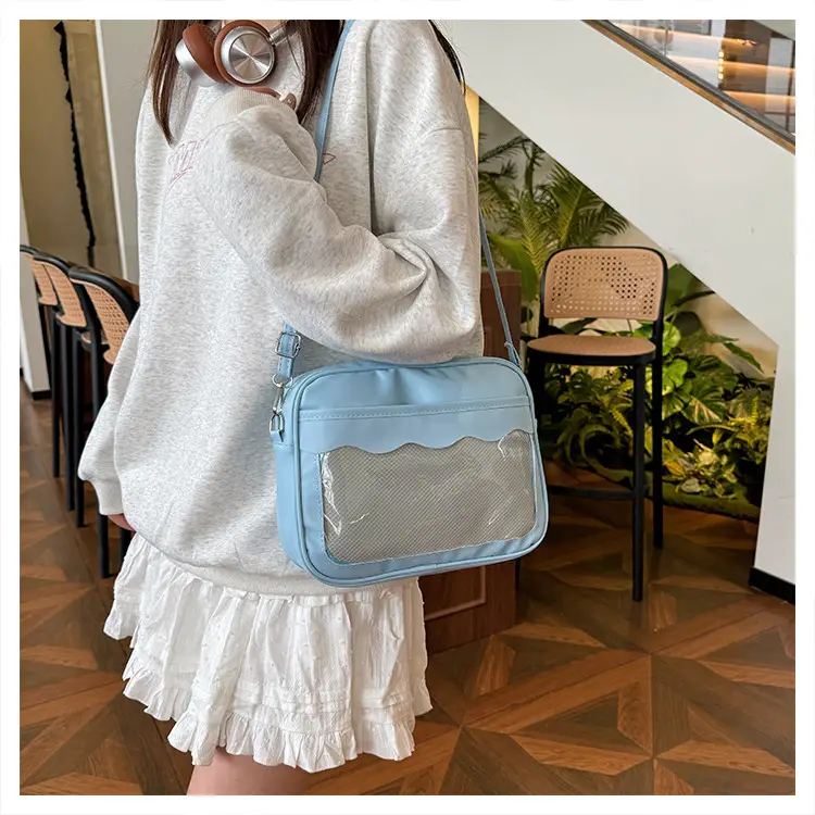 Cute Japanese PU Shoulder Crossbody Bag Women — feature 11