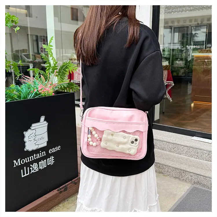 Cute Japanese PU Shoulder Crossbody Bag Women — feature 12