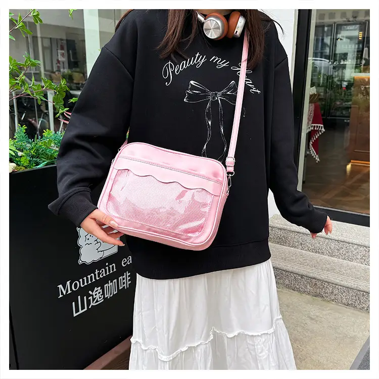 Cute Japanese PU Shoulder Crossbody Bag Women — feature 13