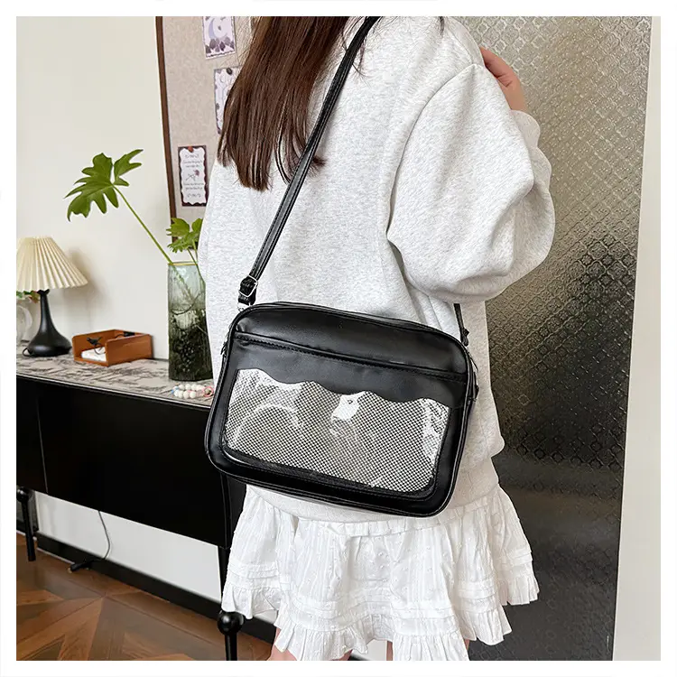 Cute Japanese PU Shoulder Crossbody Bag Women — feature 14