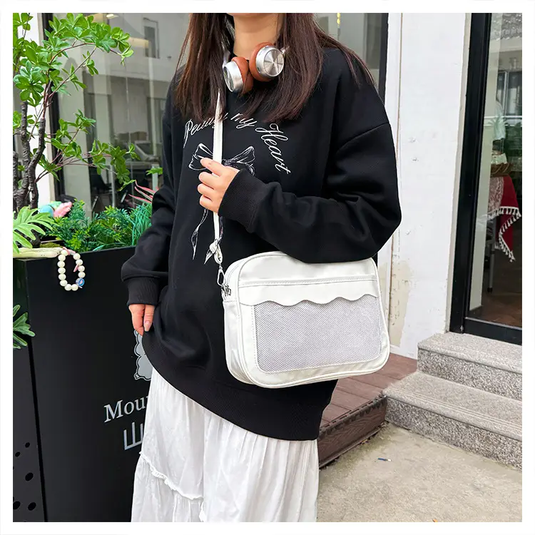Cute Japanese PU Shoulder Crossbody Bag Women — feature 8