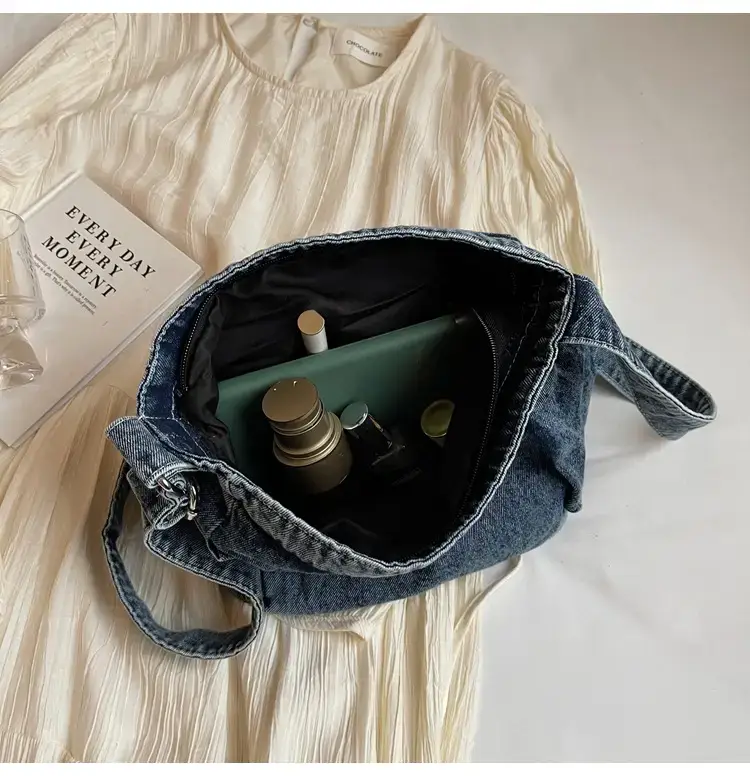 Denim Crossbody Bag for Women Retro Style — feature 31