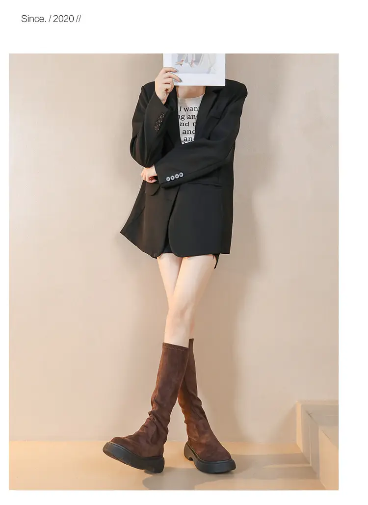Korean-style Over-the-Knee Boots Women 2024 Winter — feature 11