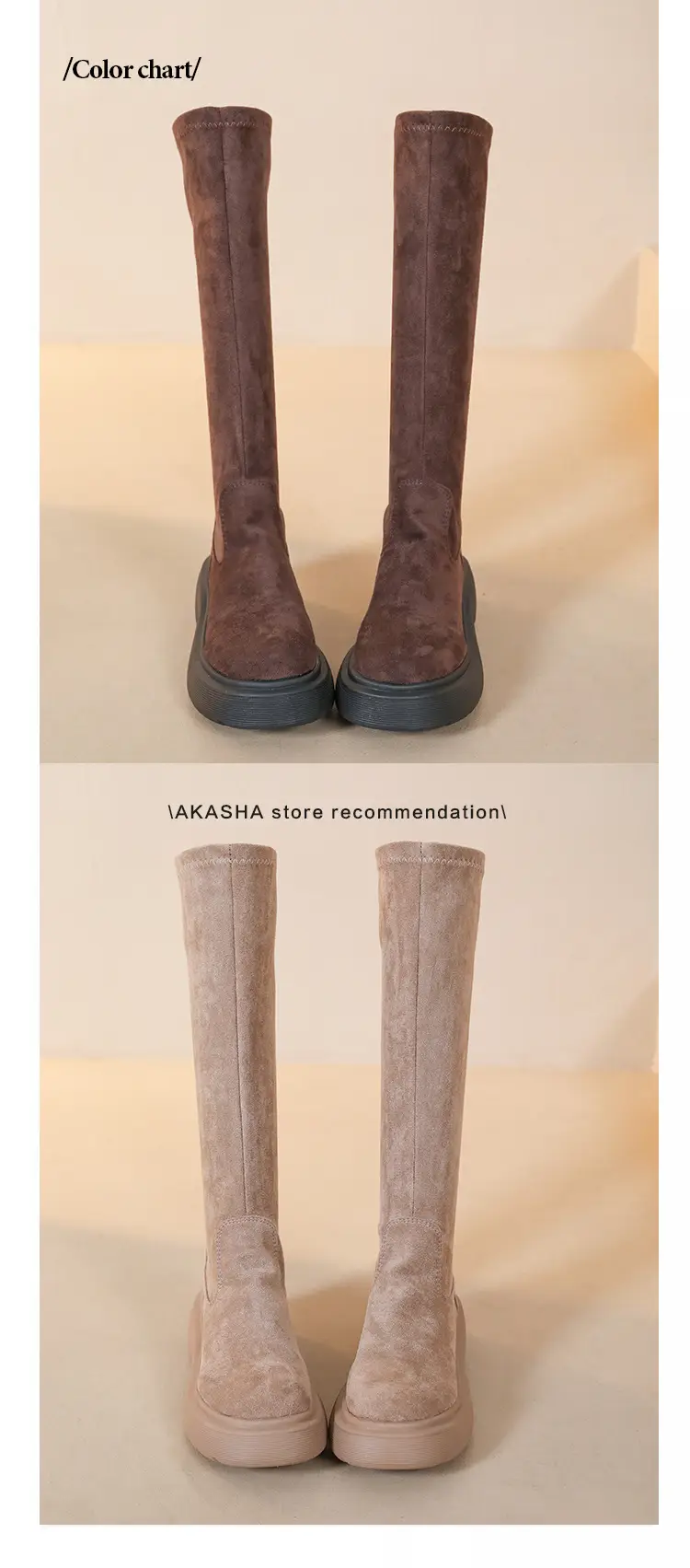 Korean-style Over-the-Knee Boots Women 2024 Winter — feature 14