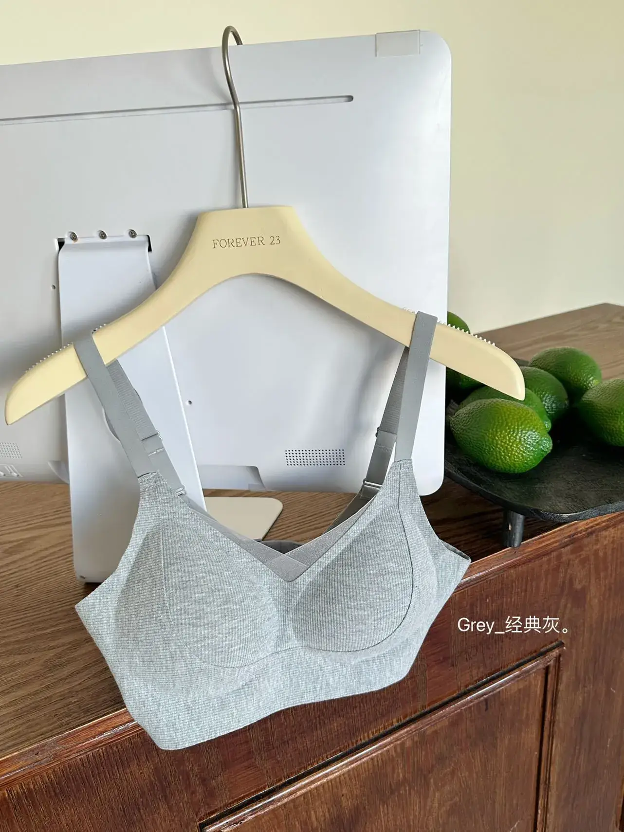 Grey Cotton Seamless Underwear for Women — feature 22