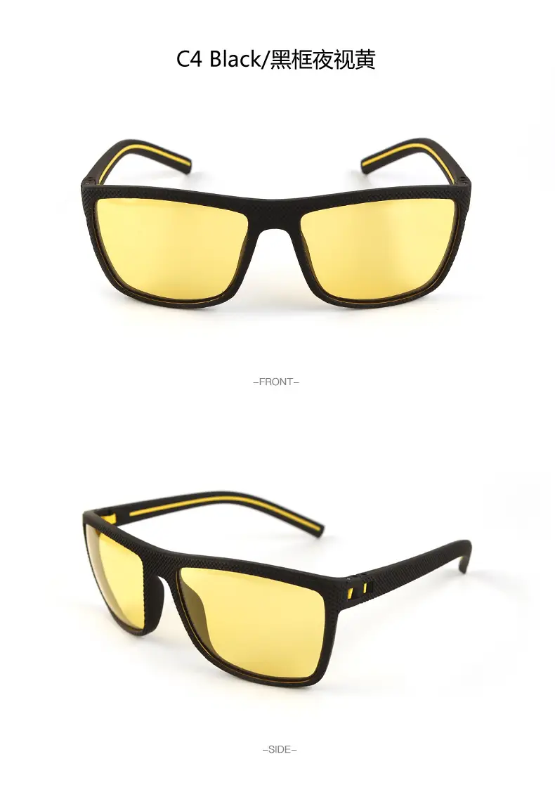 Men Polarized Sunglasses Gray Water Silver Film — feature 11