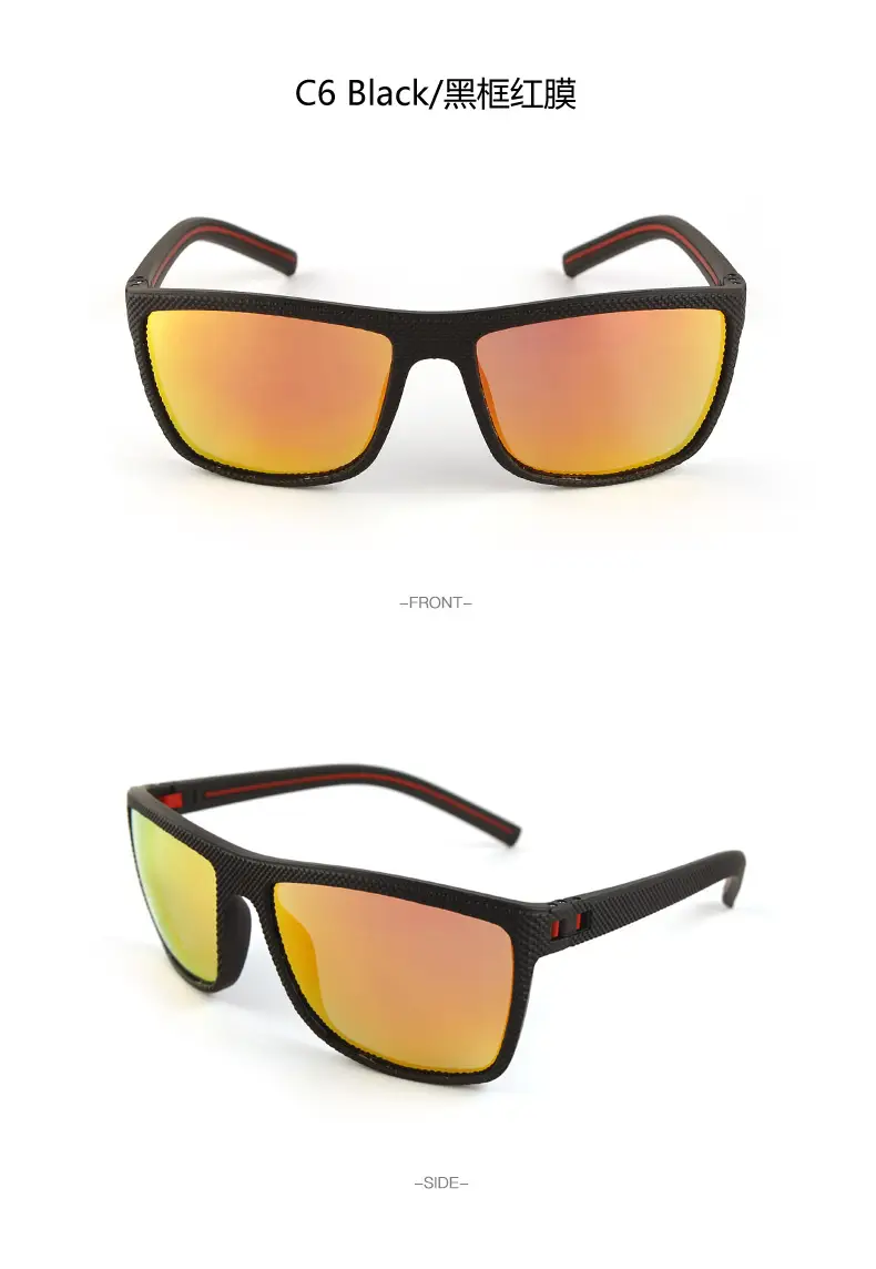 Men Polarized Sunglasses Gray Water Silver Film — feature 13