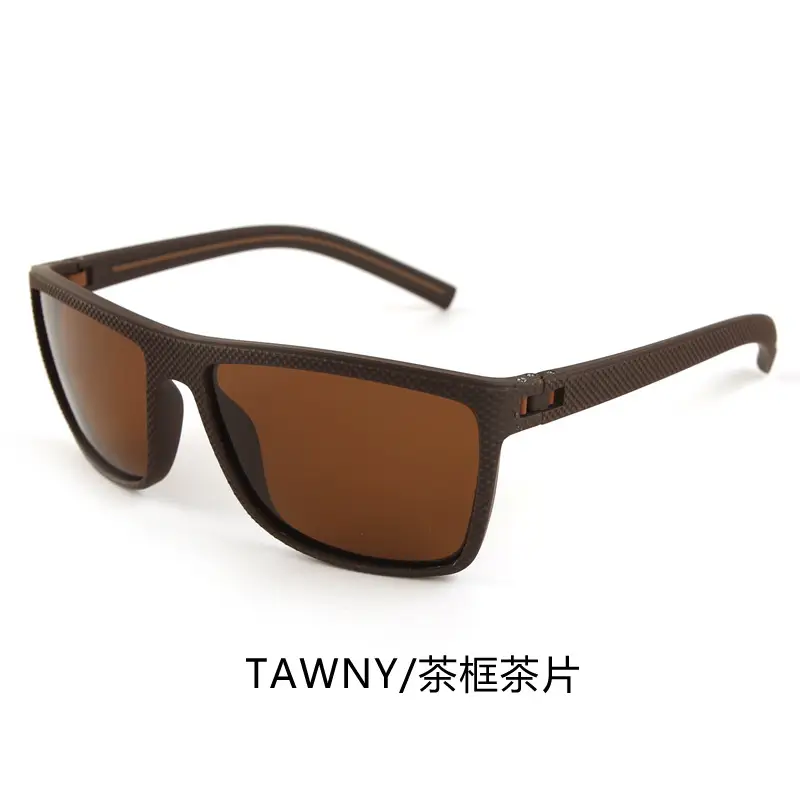 Men Polarized Sunglasses Gray Water Silver Film - Image 4
