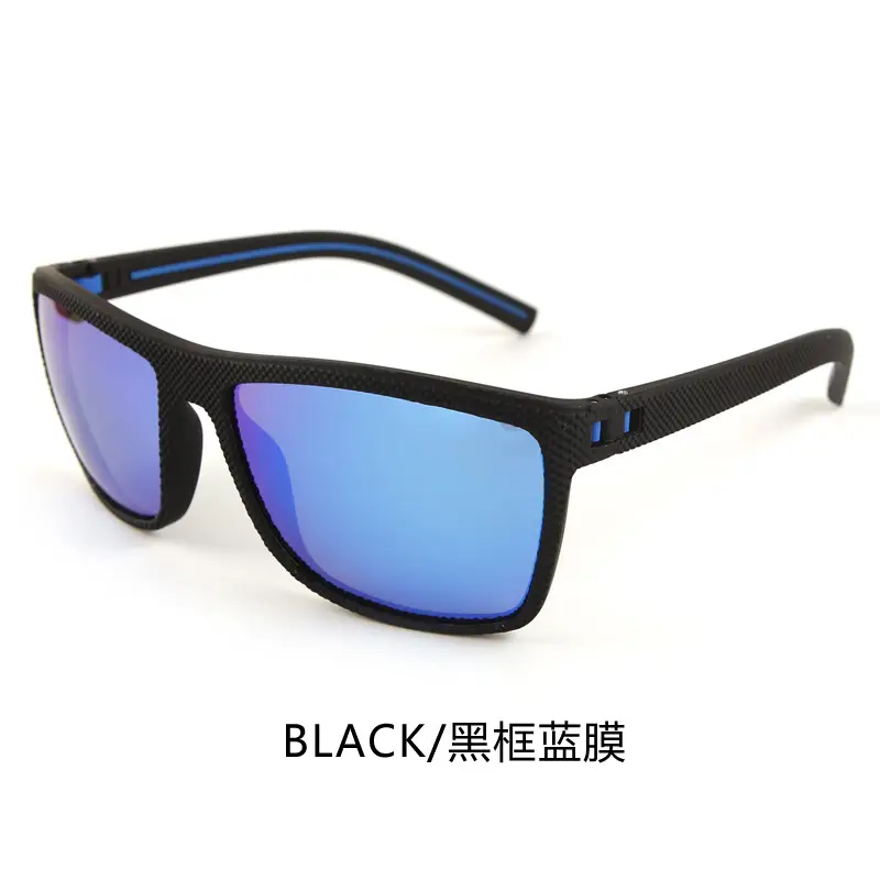 Men Polarized Sunglasses Gray Water Silver Film - Image 6