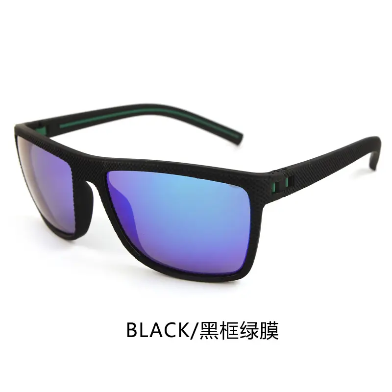 Men Polarized Sunglasses Gray Water Silver Film - Image 8
