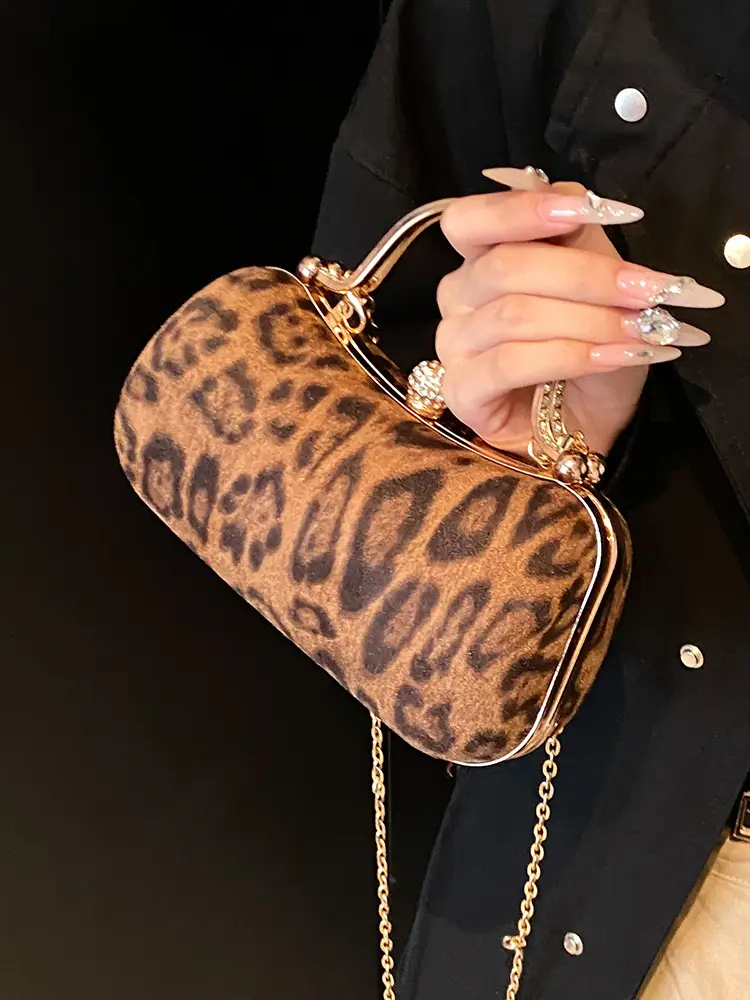 Leopard Print Women's Shoulder Bag 2024 New - Image 6