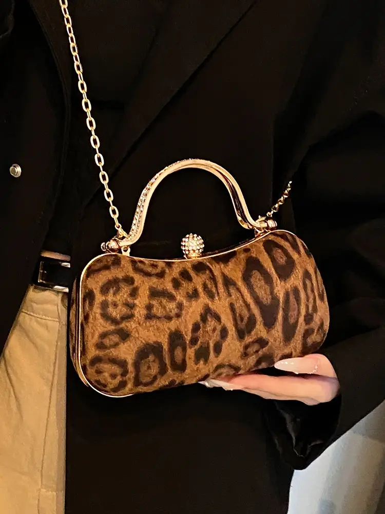 Leopard Print Women's Shoulder Bag 2024 New - Image 9