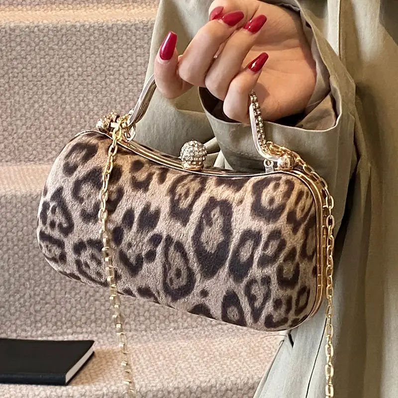 Leopard Print Women's Shoulder Bag 2024 New - Image 3
