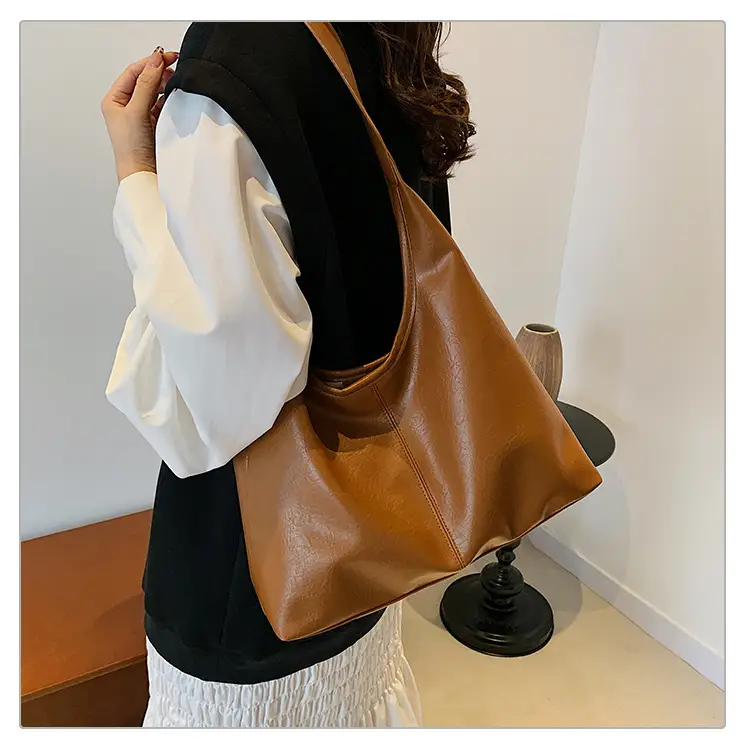 Vintage Brown Leather Tote Bag for Women 2024 — feature 15