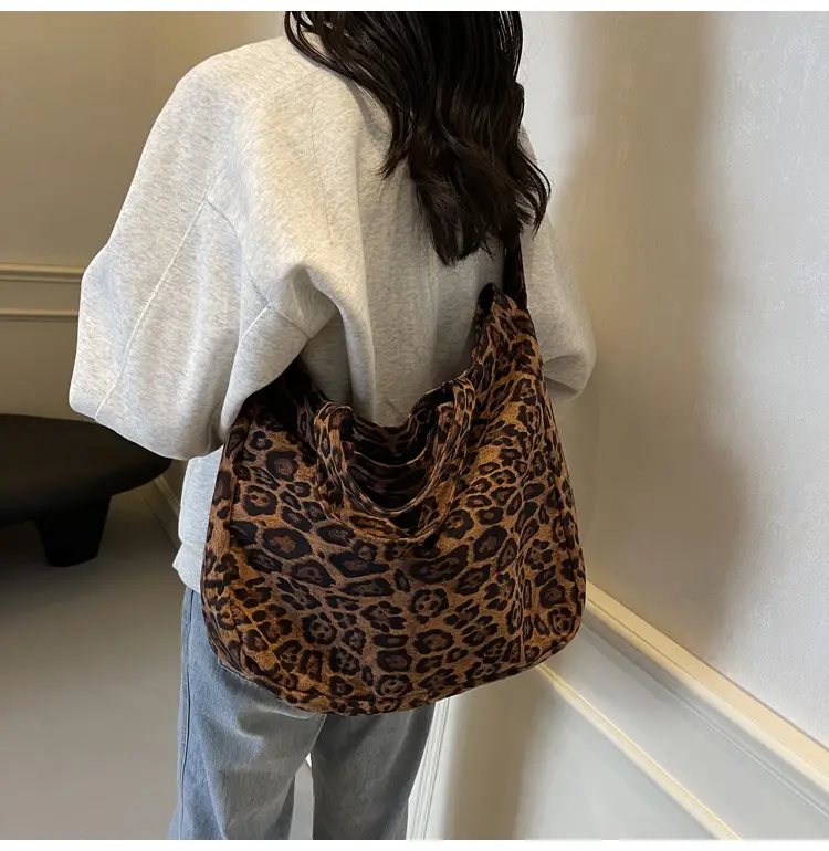 Leopard Print Satchel Bag for Women Large Capacity — feature 8