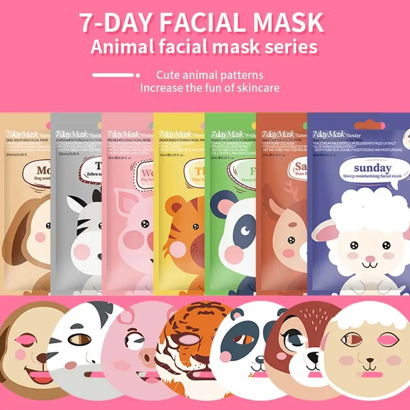 Cartoon Animal Facial Mask for Kids Wholesale - Image 8