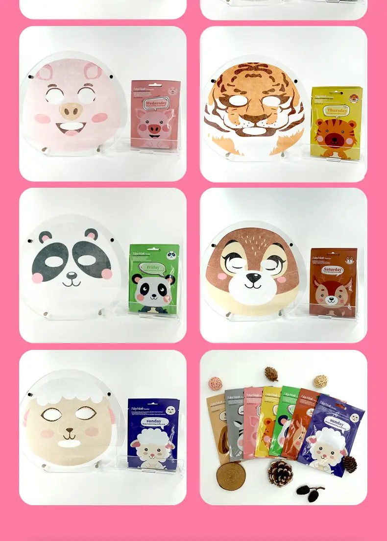Cartoon Animal Facial Mask for Kids Wholesale — feature 6