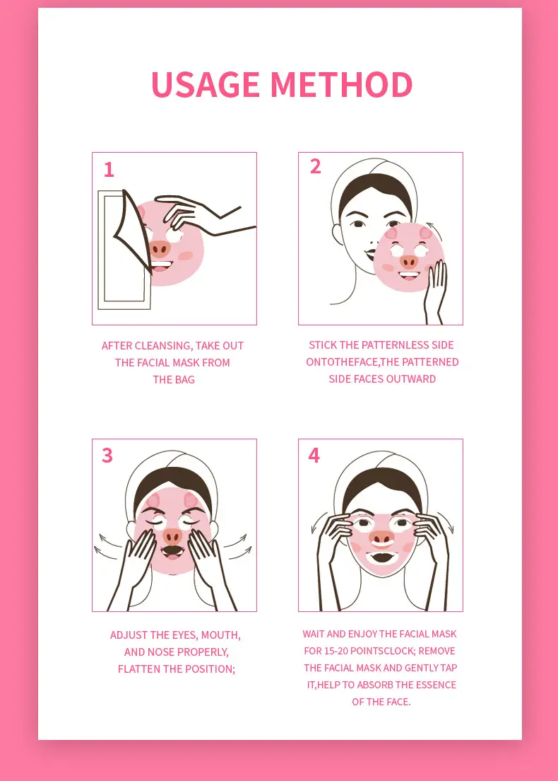 Cartoon Animal Facial Mask for Kids Wholesale — feature 7
