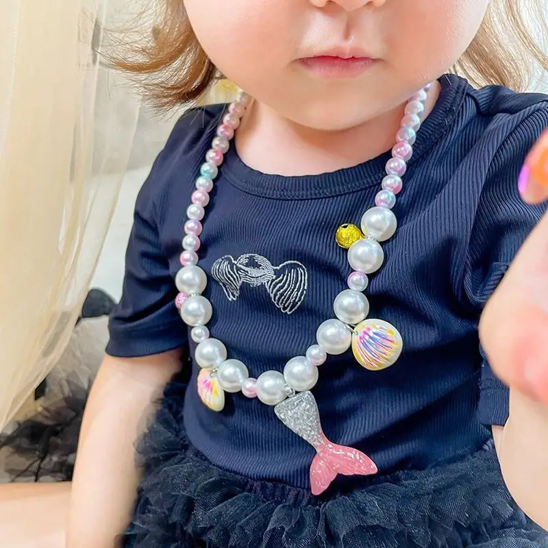 Children's Princess Jewelry Set with Mermaid Tail & Necklace — feature 3