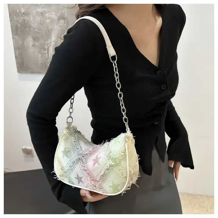 Denim Crossbody Bag Women 2024 Autumn Winter Fashionable — feature 17