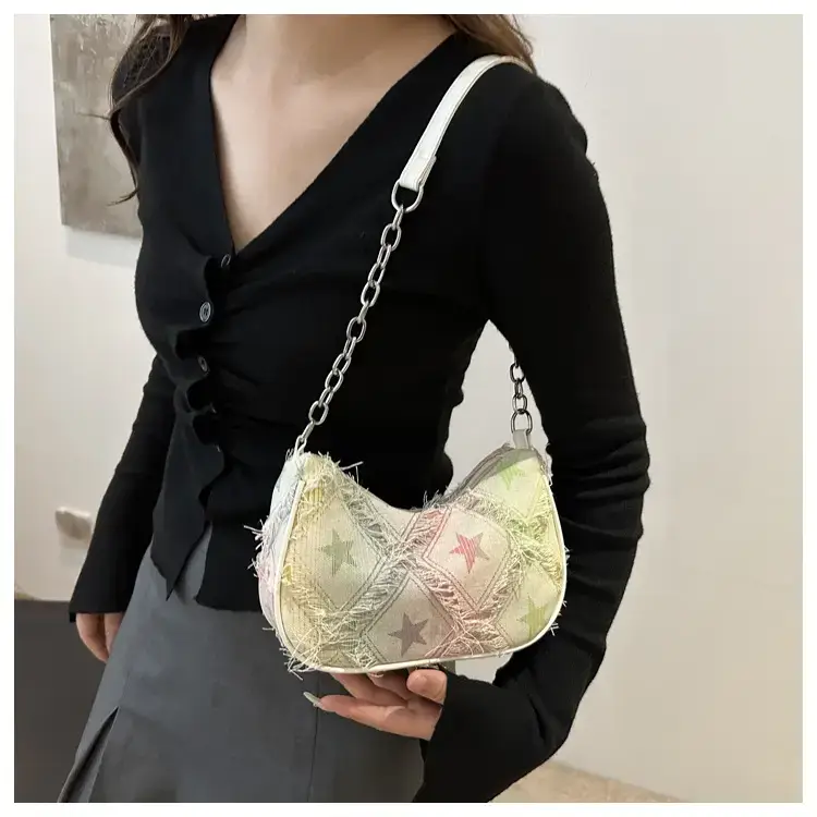 Denim Crossbody Bag Women 2024 Autumn Winter Fashionable — feature 20