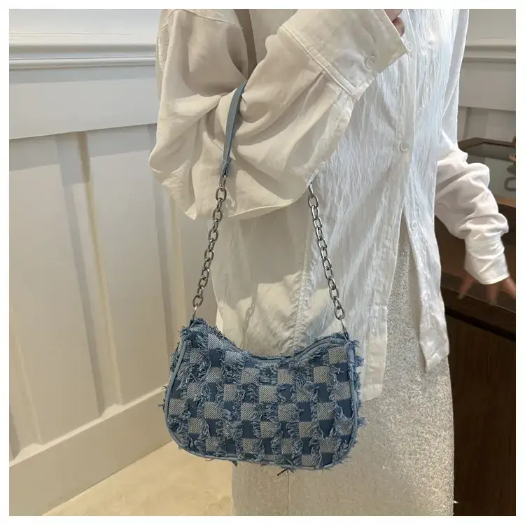 Denim Crossbody Bag Women 2024 Autumn Winter Fashionable — feature 26
