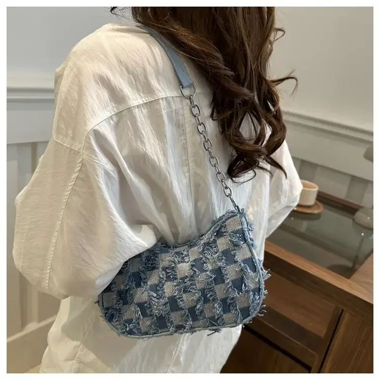 Denim Crossbody Bag Women 2024 Autumn Winter Fashionable — feature 29