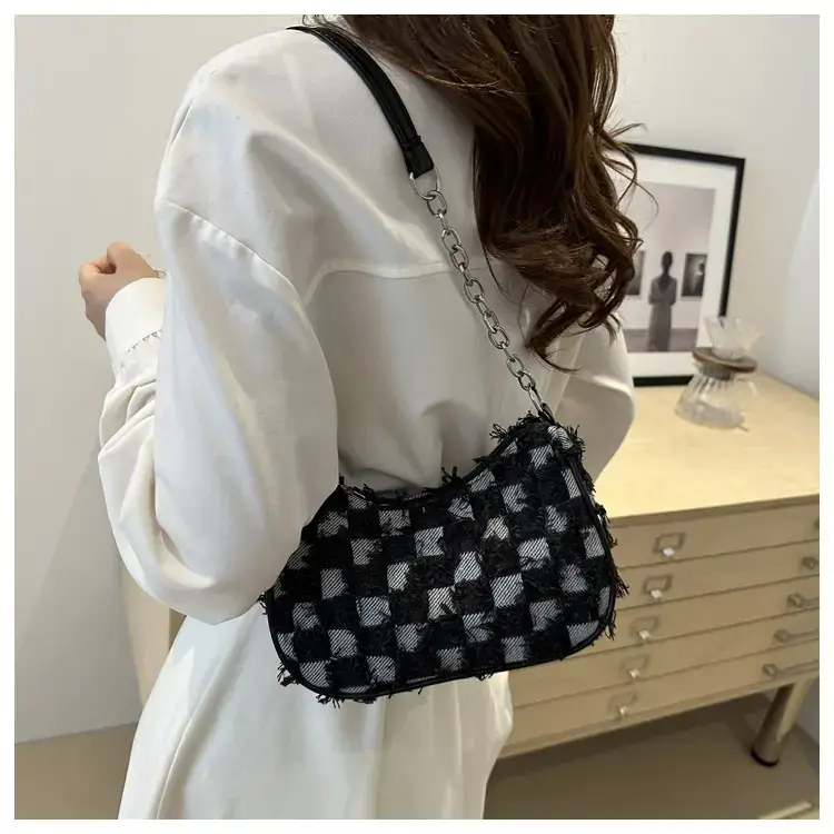 Denim Crossbody Bag Women 2024 Autumn Winter Fashionable — feature 36